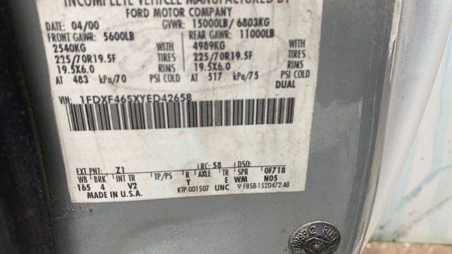 Lavatory Truck Ford/Stinar F-450/SLS-450