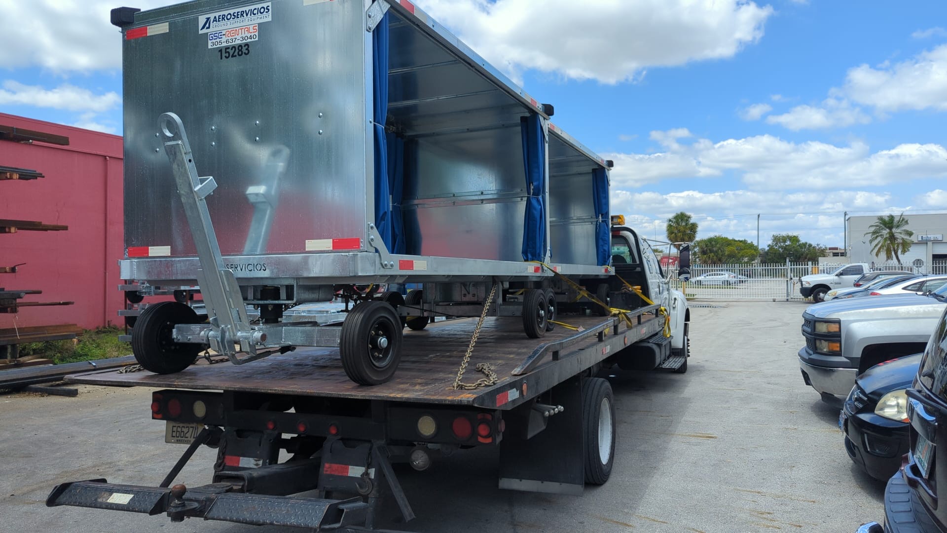 Baggage Carts Closed Iscar BCL-8 Galvanized 2025