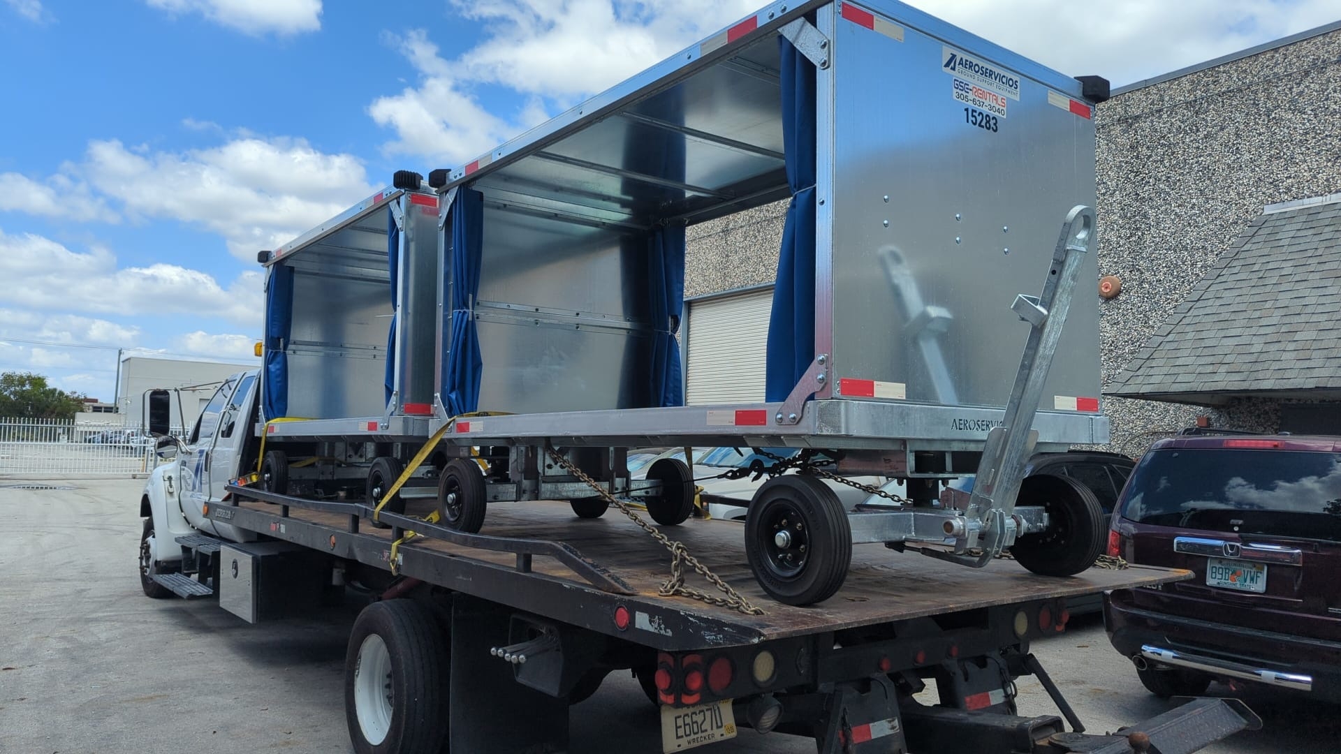 Baggage Carts Closed Iscar BCL-8 Galvanized 2025