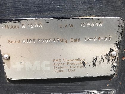 Push Back Tractor FMC B-1200