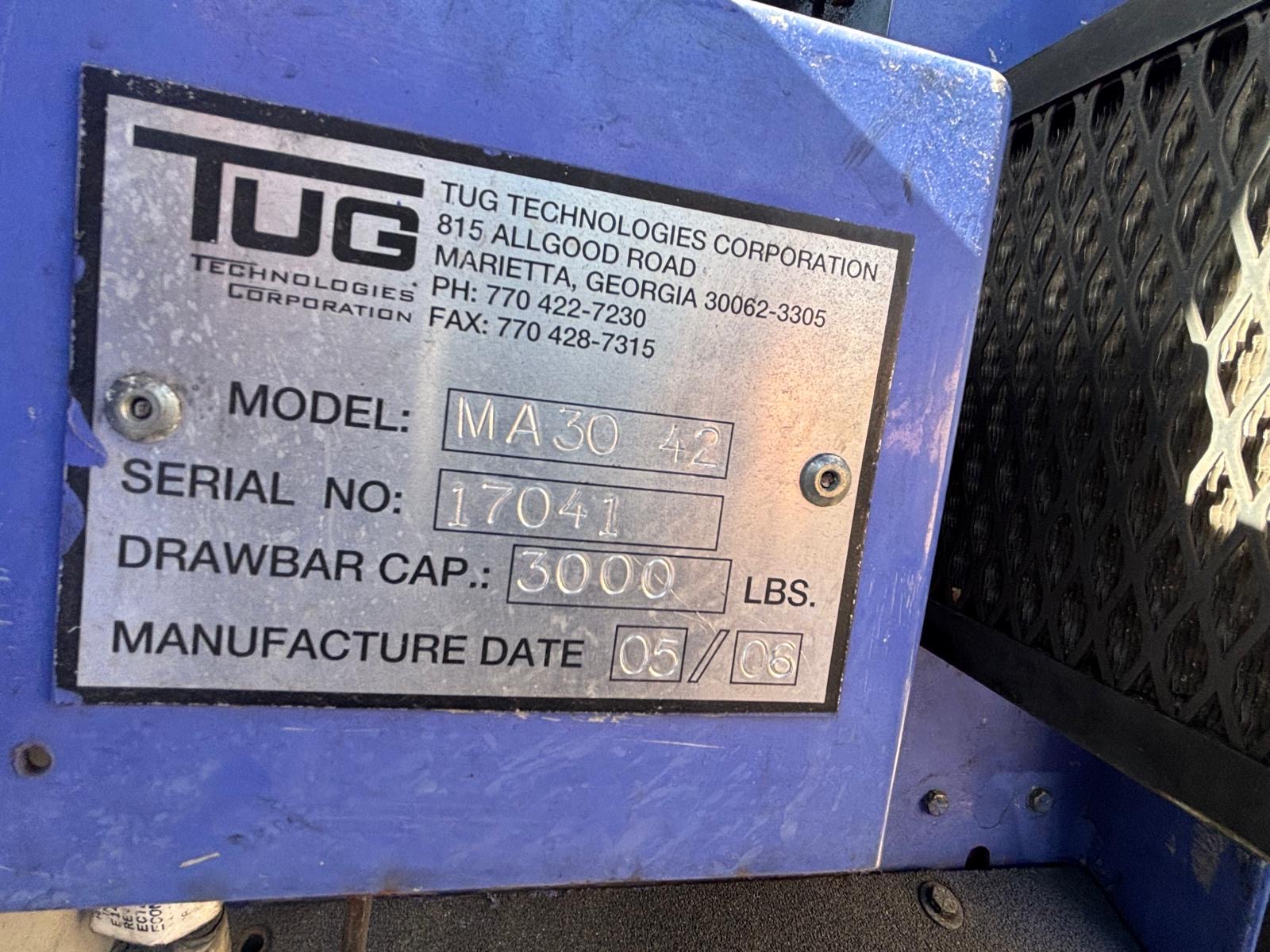 Baggage Tractor Tug MA-30 CAB