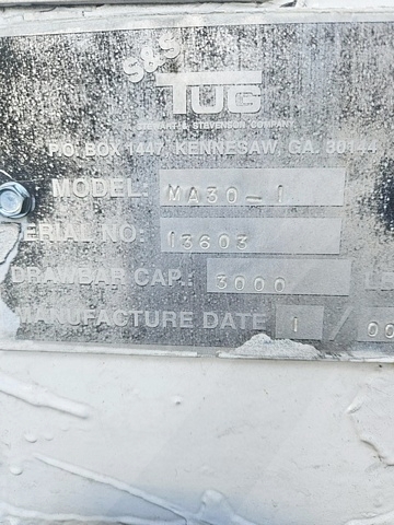 Baggage Tractor Tug MA-30