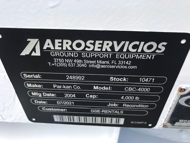 Baggage Cart Par-Kan CBC 4000