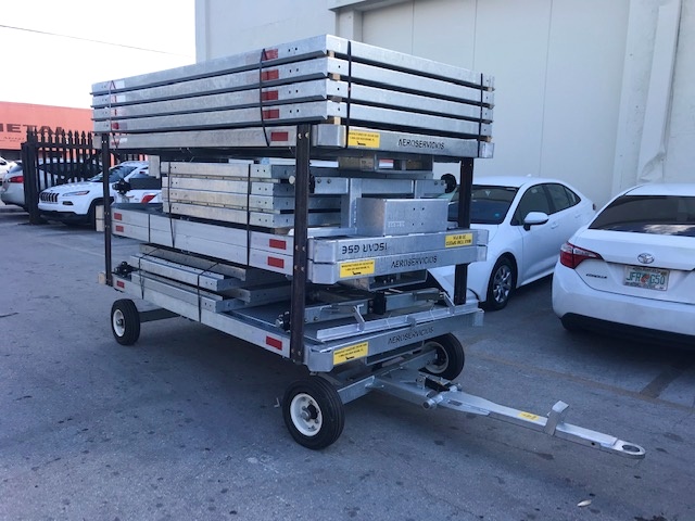 Baggage Carts Closed Iscar BCL-8 Galvanized