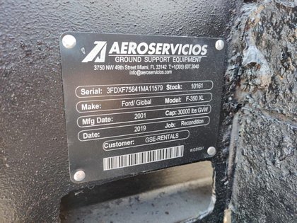 Cabin Service Truck Ford/Global Ground Support F-750 / 1SB210