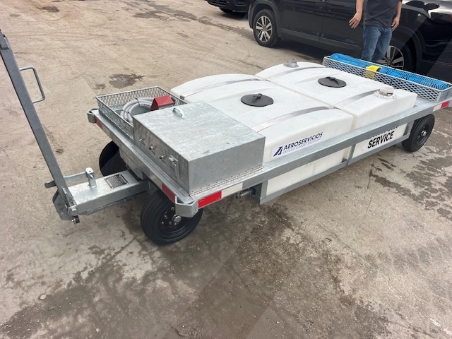 Electric Lavatory Service Cart - Standard GSE STD LC 110/110