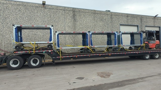 Baggage Carts Closed Iscar BCL-8 Galvanized 2023