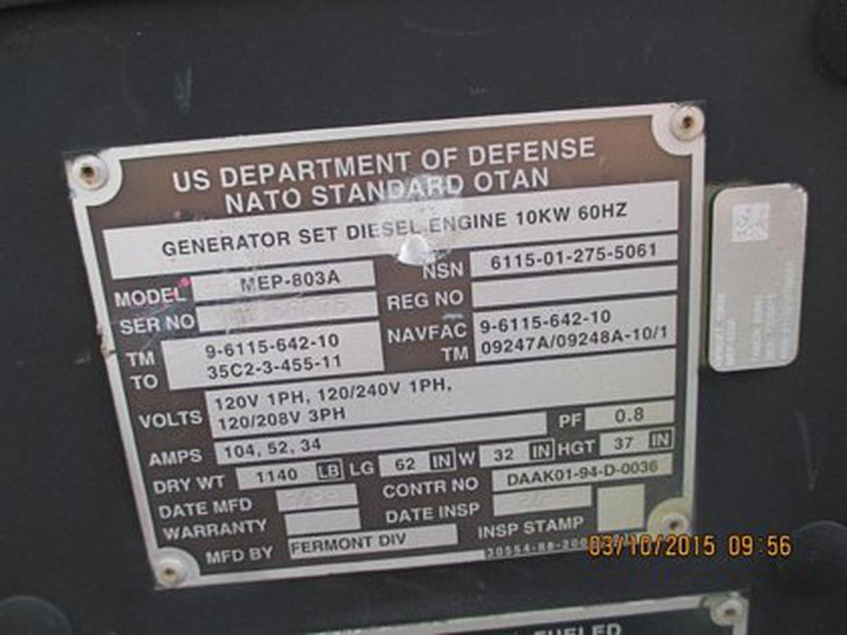 1999 Fermont MEP-803A