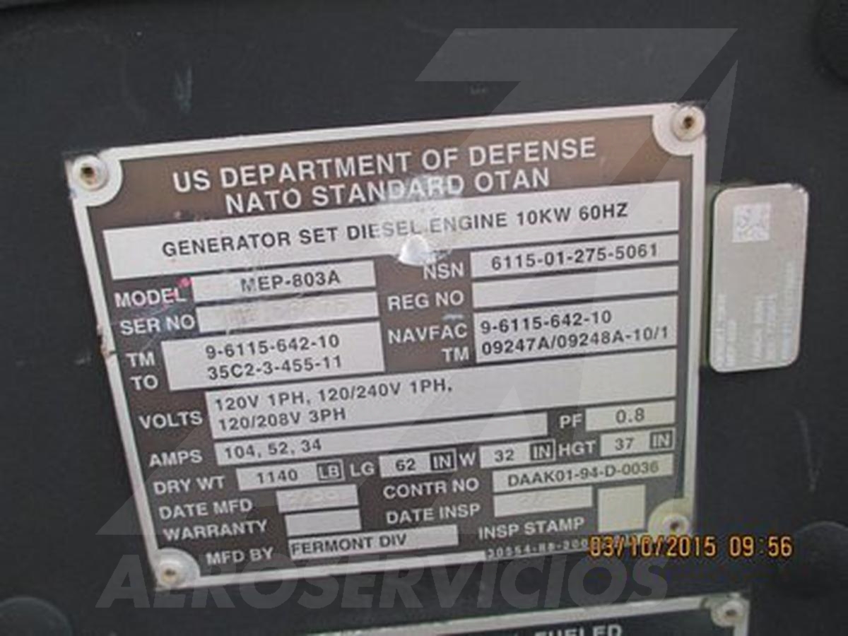 1999 Fermont MEP-803A