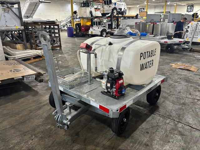 Potable Water Service Cart STD-PC-155 Galvanized
