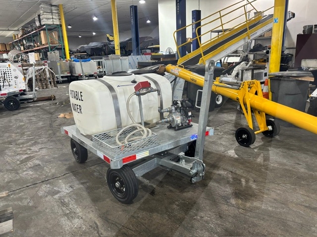 Potable Water Service Cart STD-PC-155 Galvanized