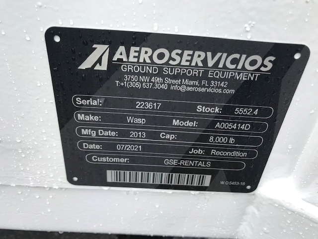 Baggage Cart Wasp A005414D