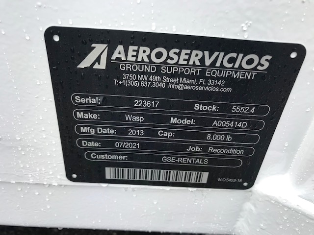 Baggage Cart Wasp A005414D