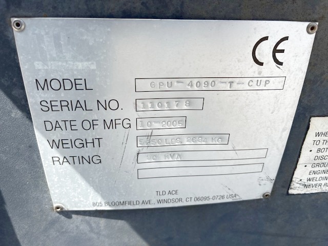 Ground Power Unit TLD GPU 4090-T-CUP