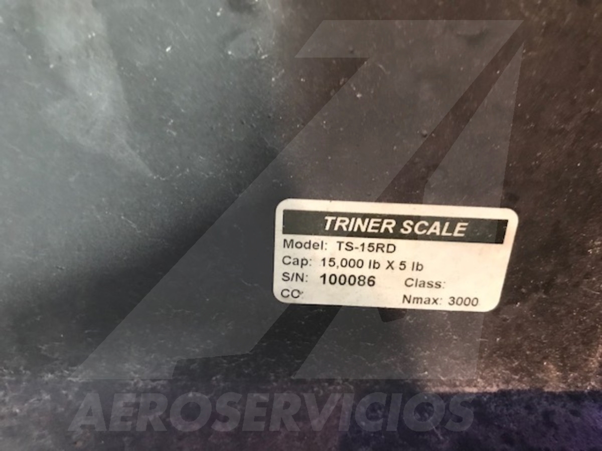 Scale Triner TS-15RD- 96 x 125