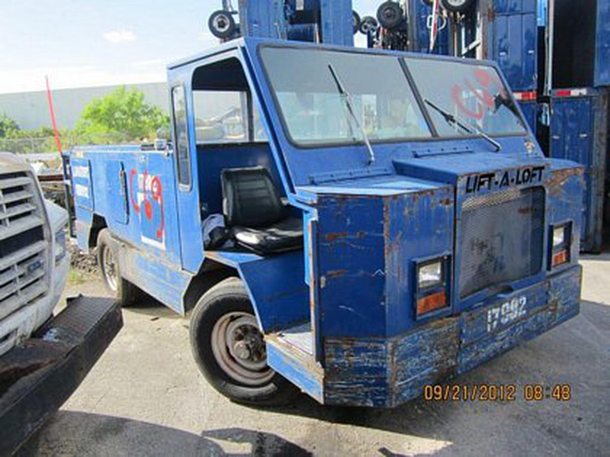 Lavatory Truck  Lift-A-Loft APV- LAV