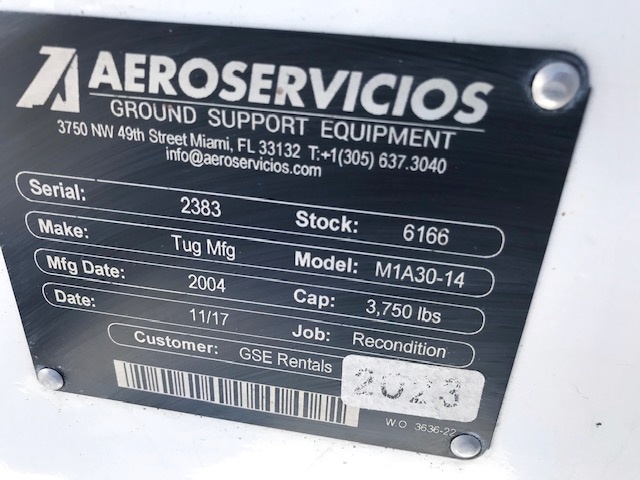 Baggage Tractor Tug M1A30-14