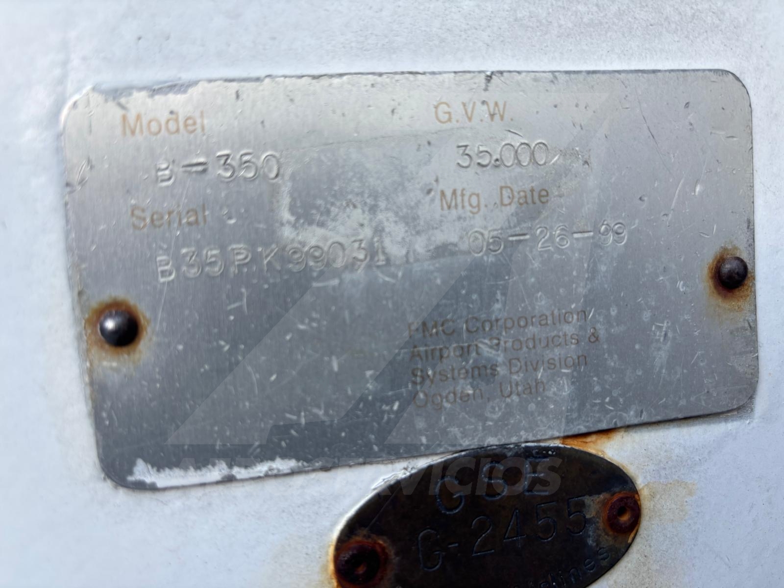 Push Back Tractor FMC B-350