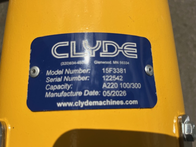 Tow Bar Clyde 15F3381 2026