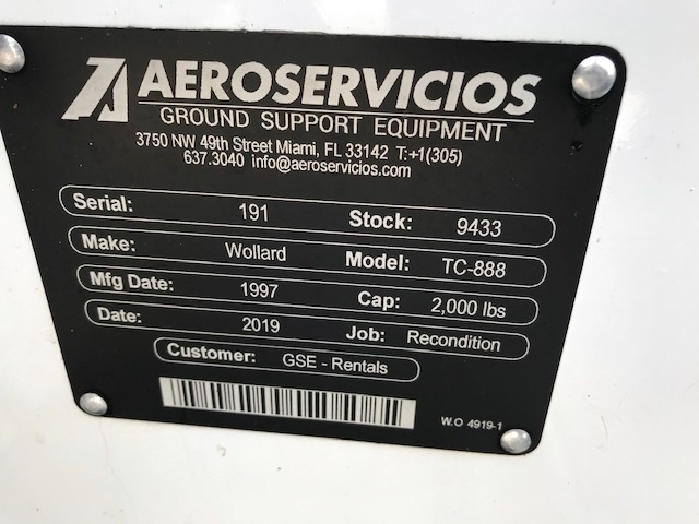 Belt Loader Wollard TC-888