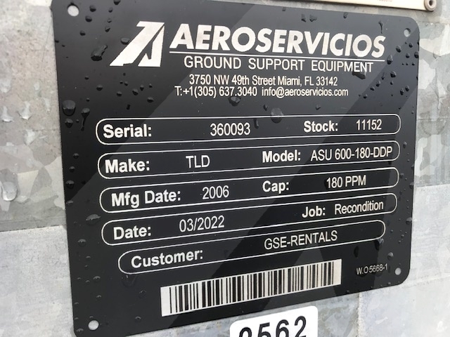Air Start Unit TLD ASU 600-180-DDP