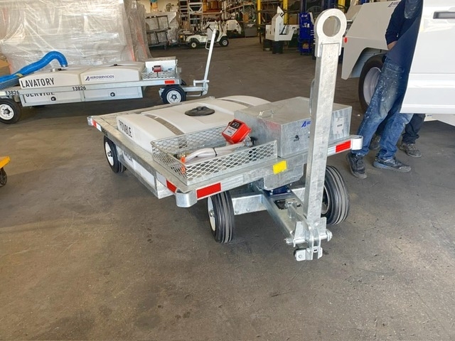 Electric Lavatory Service Cart - Standard GSE STD LC 110/110 ELP