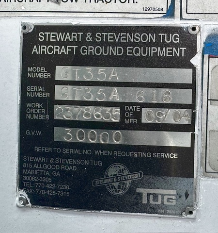 Push Back Tractor Tug GT-35A