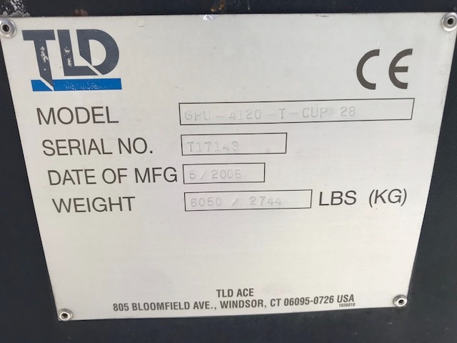 Ground Power Unit TLD GPU 4120-T-CUP-28 + (28.5 VDC)