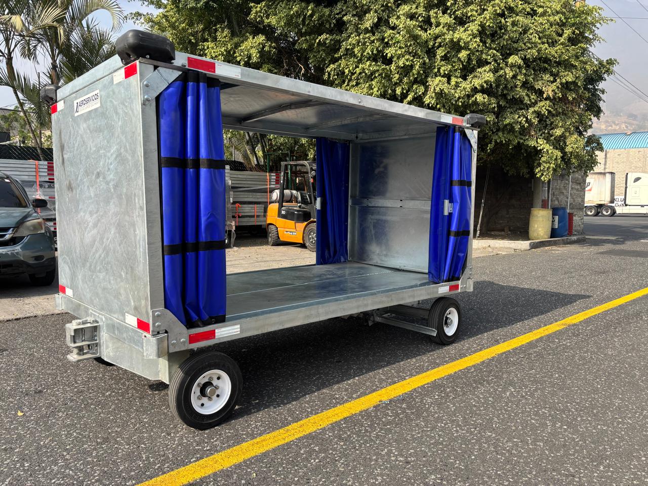 Baggage Carts Closed STD-BCC-4 2025