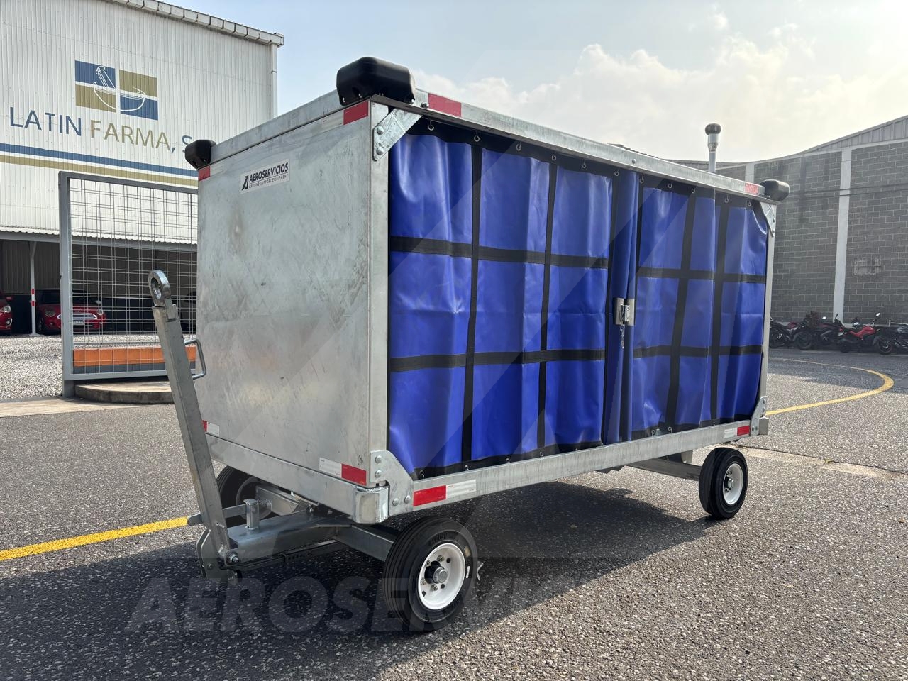 Baggage Carts Closed STD-BCC-4 2025