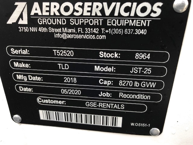 Baggage Tractor TLD JST-25