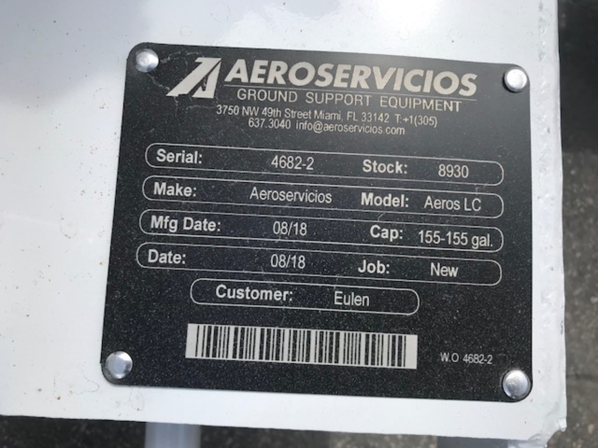 Lavatory Service Cart Standard GSE STD-LC 155/155