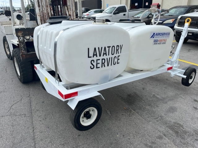 Lavatory Service Cart Standard GSE STD-LC 155/155