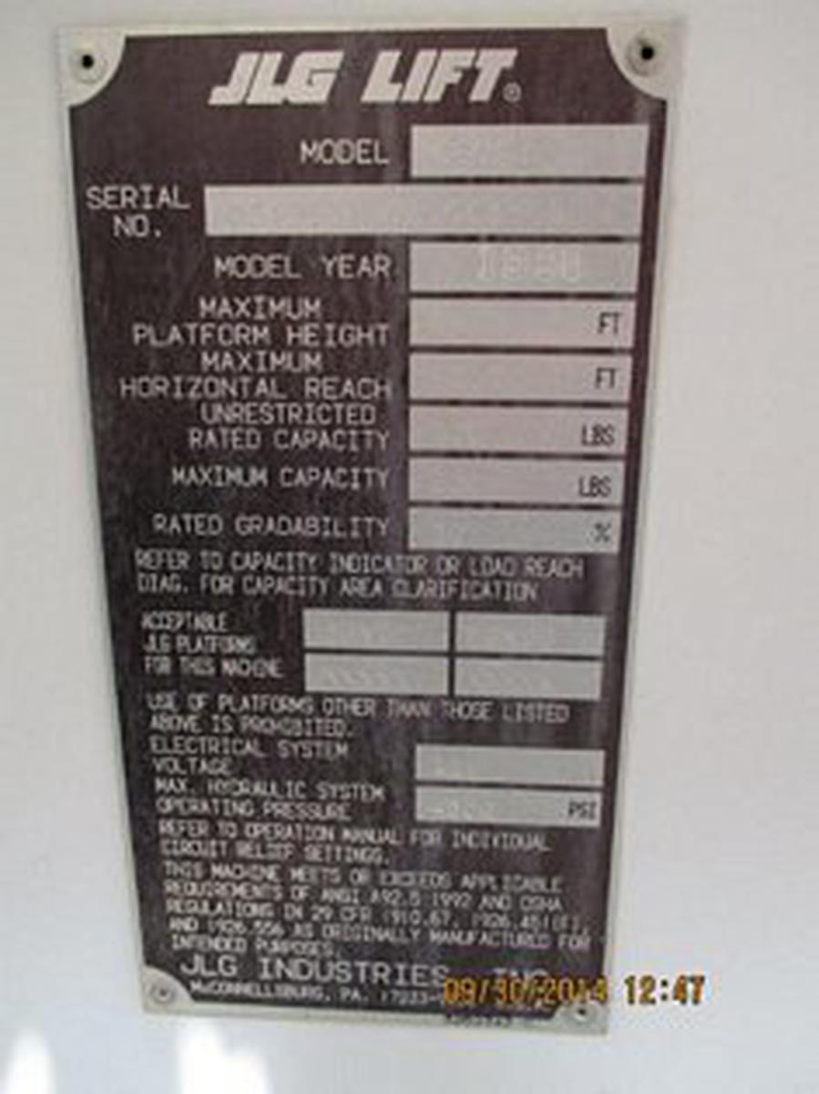 Telescopic Boom Lift JLG 660-SJ