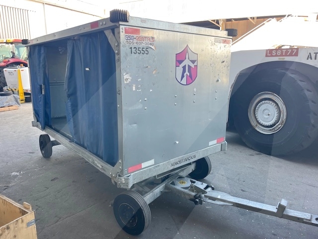 Baggage Carts Closed Iscar BCL-8 Galvanized 2023