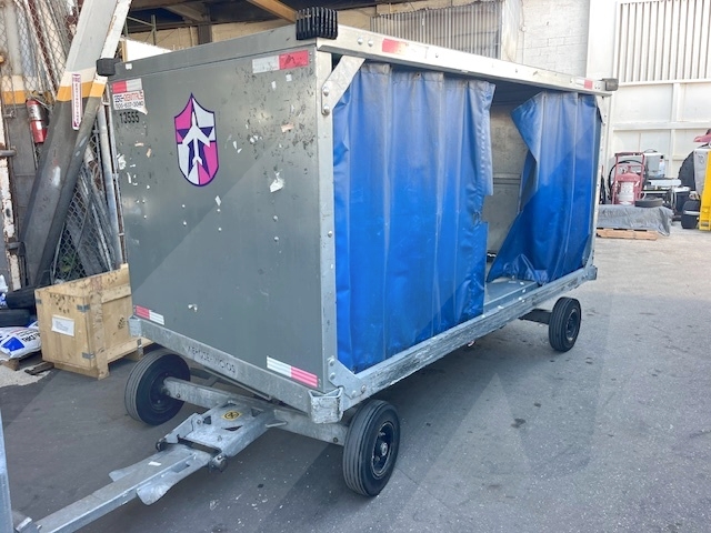 Baggage Carts Closed Iscar BCL-8 Galvanized 2023