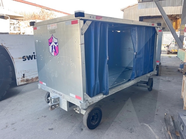 Baggage Carts Closed Iscar BCL-8 Galvanized 2023