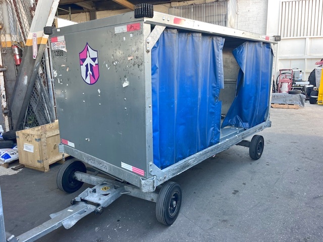 Baggage Carts Closed Iscar BCL-8 Galvanized 2023