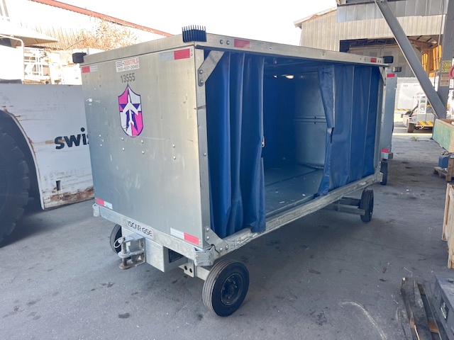 Baggage Carts Closed Iscar BCL-8 Galvanized 2023