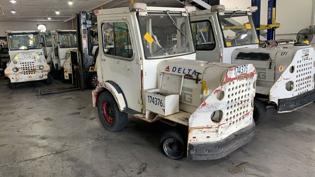 Baggage Tractor Tug MA-40 Cab