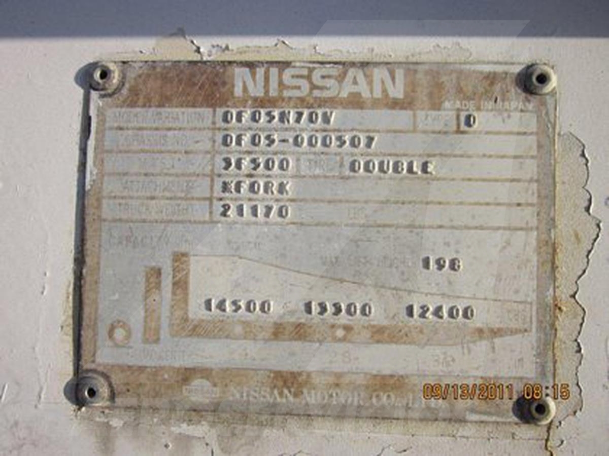 1995 Nissan DF05N70V