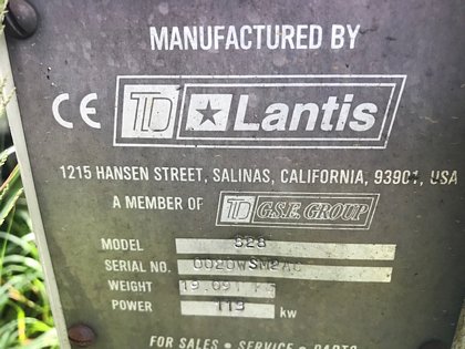 Cargo Loader TLD- 828 Wide