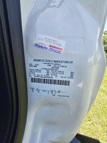 Truck Chassis Ford F-750 2025