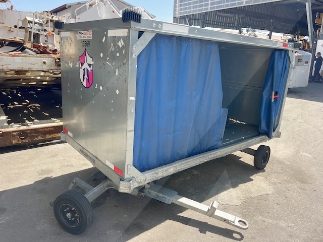 Baggage Carts Closed Iscar BCL-8 Galvanized 2023