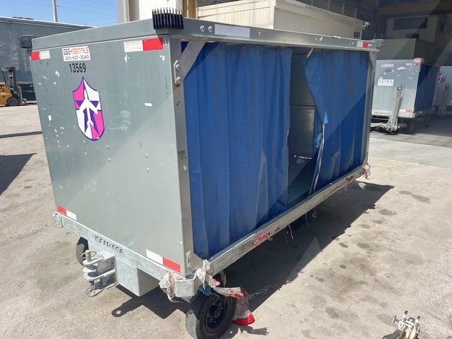 Baggage Carts Closed Iscar BCL-8 Galvanized 2023