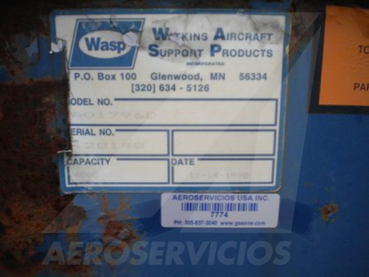 Baggage Cart Open - Wasp A01796D