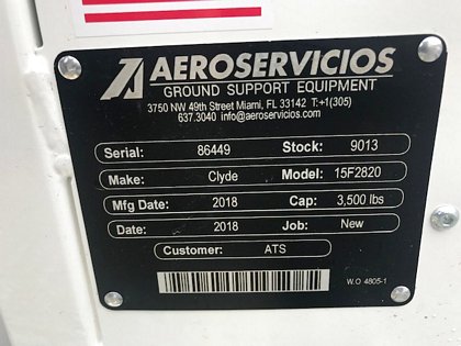 Narrow Body Passenger Stair Clyde 15F2820 - 88/161 in