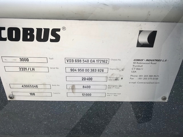 Airport Apron Bus Cobus 3000 - 108 pax.