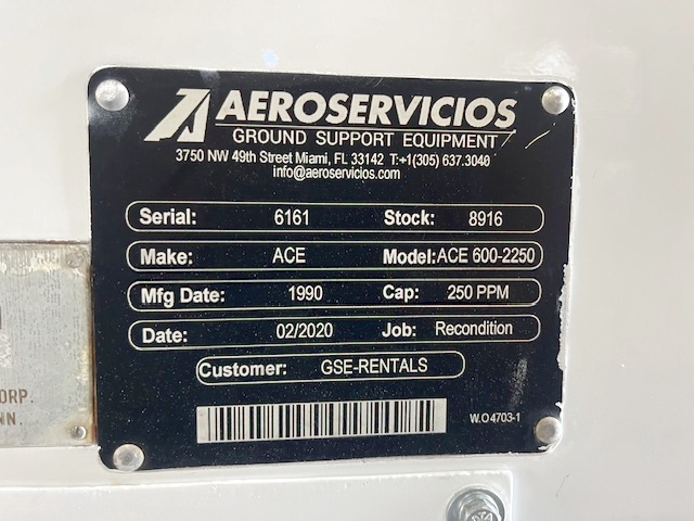 Air Start Unit ACE 600-2250