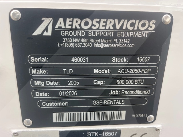 Heater TLD ACU-2050-FDP